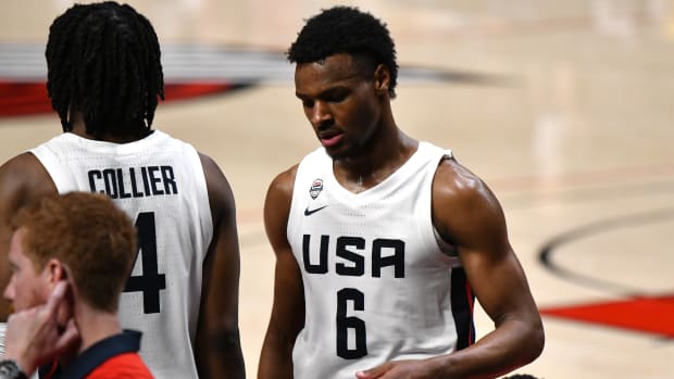 Nike Hoop Summit men's game April 8 2023 Taylor Balkom 48